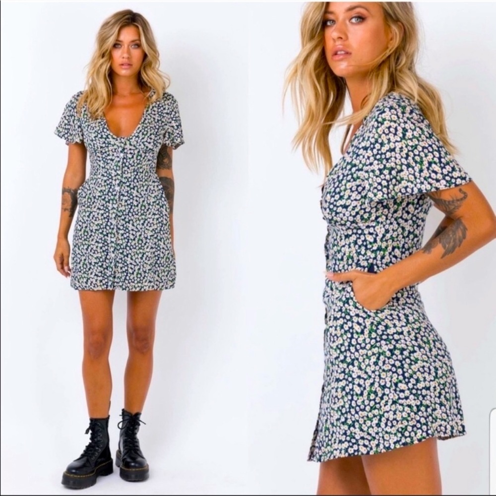 Princess Polly Floral Mini Dress